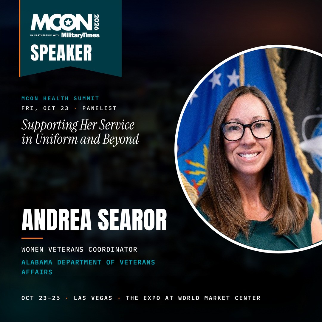 MCON 2026 speaker graphic for Andrea Searor