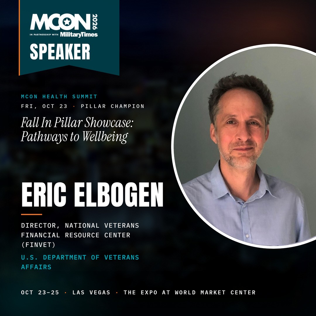 MCON 2026 speaker graphic for Eric Elbogen