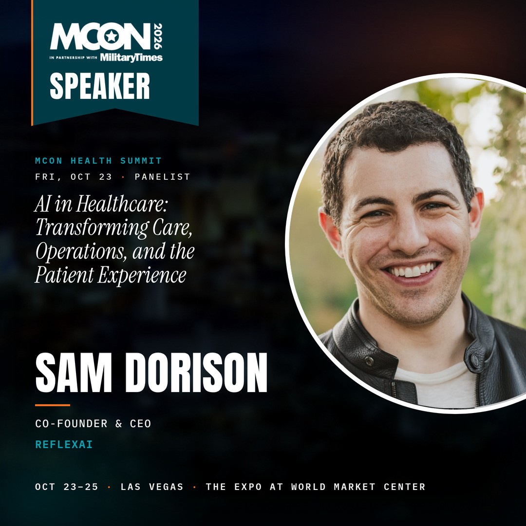 MCON 2026 speaker graphic for Sam Dorison