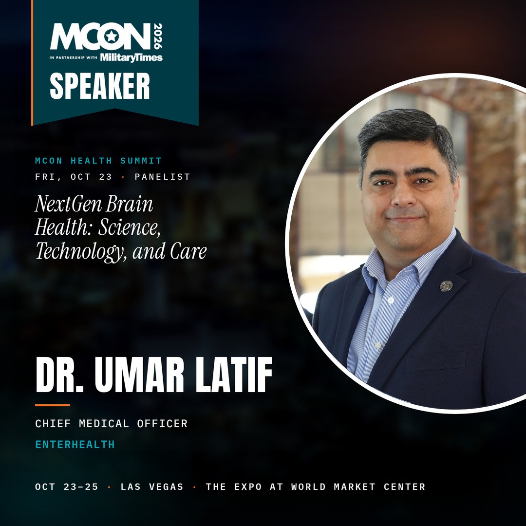 MCON 2026 speaker graphic for Dr. Umar Latif