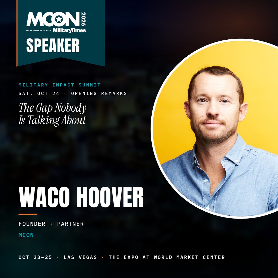MCON 2026 speaker graphic for Waco Hoover